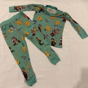 Star Wars Grogu Little Sleepies Pajama Set